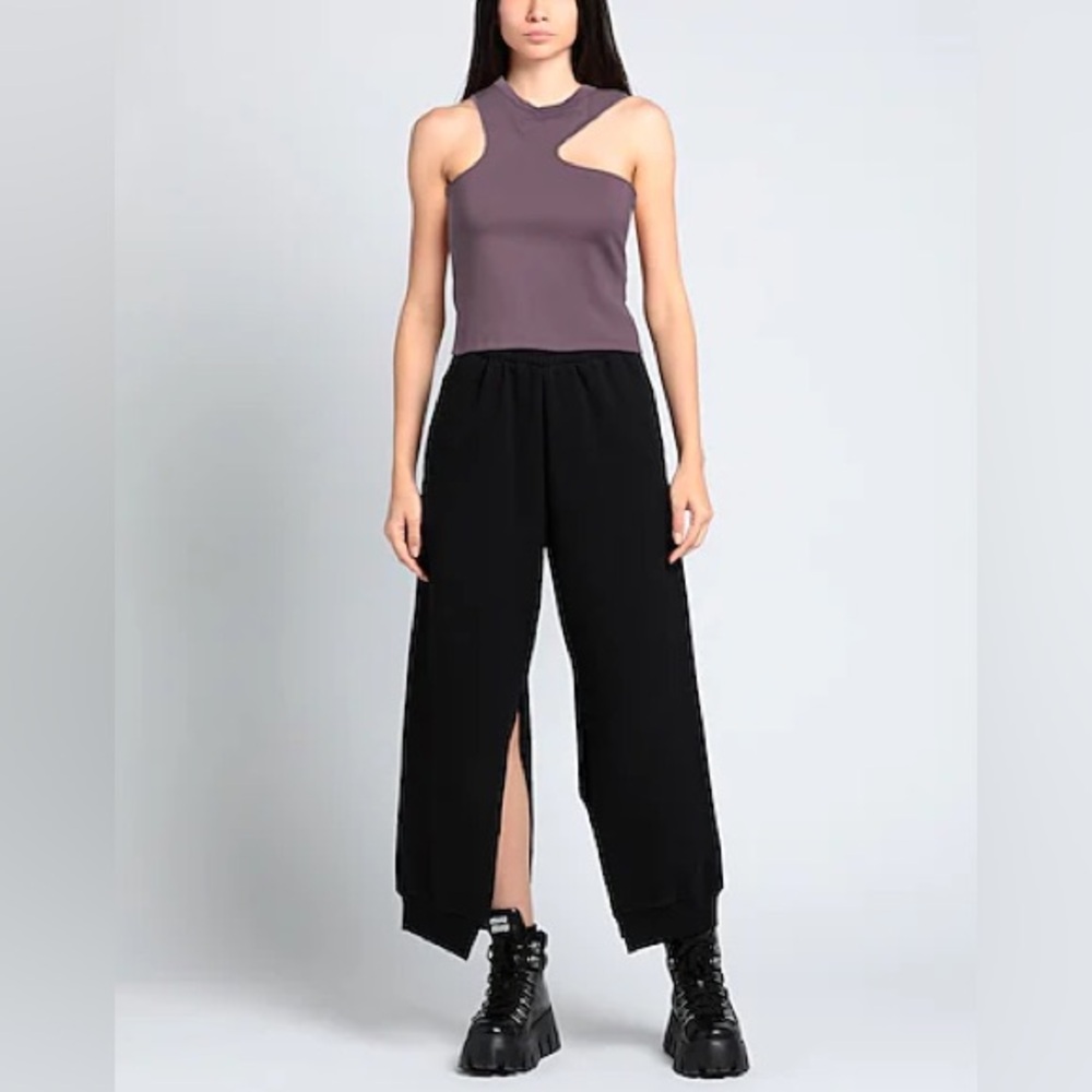 Off White Sleek Asymmetric Rowing Top in Violet size 42 it NEW W TAG AUTHENTIC